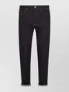 Brunello Cucinelli Straight Leg Trousers With Belt Loops In Black