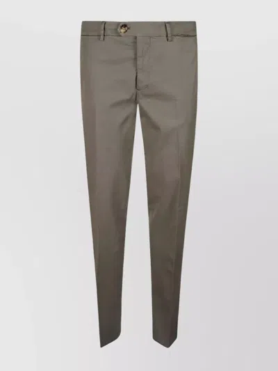 BRUNELLO CUCINELLI STRAIGHT-LEG TROUSERS WITH FRONT AND BACK POCKETS