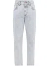 Brunello Cucinelli Mid-rise Tapered Jeans