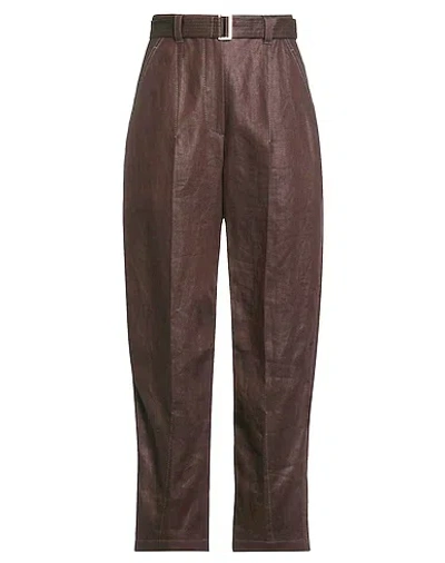Brunello Cucinelli Straight-leg Casual Pants In Brown