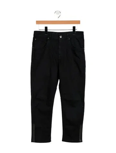 Pre-owned Brunello Cucinelli Straight-leg Jeans In Black