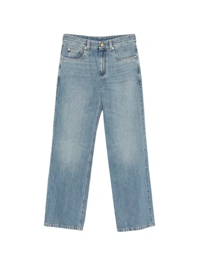 Brunello Cucinelli Straight-leg Jeans In Blue