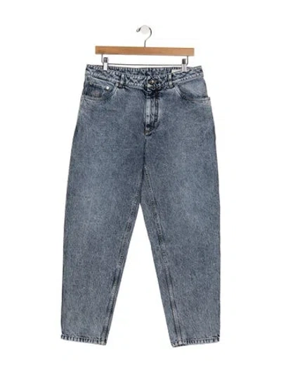 Pre-owned Brunello Cucinelli Straight-leg Jeans In Blue