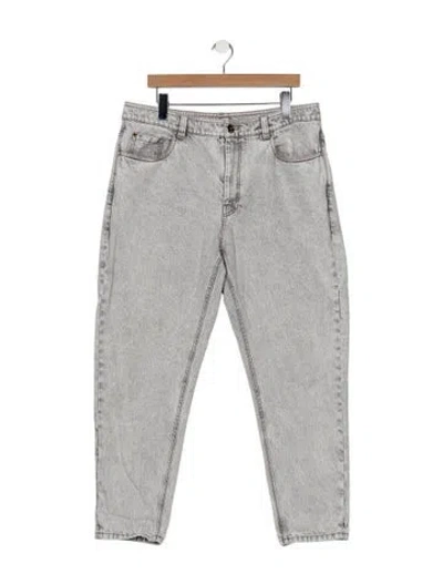 Pre-owned Brunello Cucinelli Straight-leg Jeans In Gray