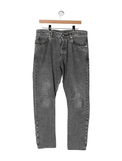Pre-owned Brunello Cucinelli Straight-leg Jeans In Grey