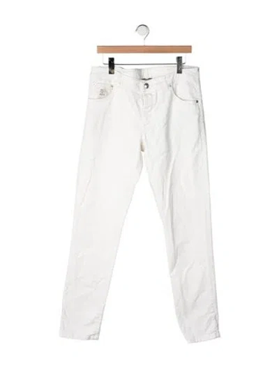 Pre-owned Brunello Cucinelli Straight-leg Jeans In Multicolor