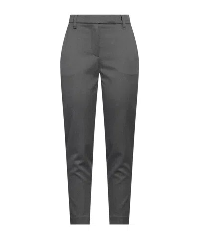 Brunello Cucinelli Straight-leg Long Pants In Black