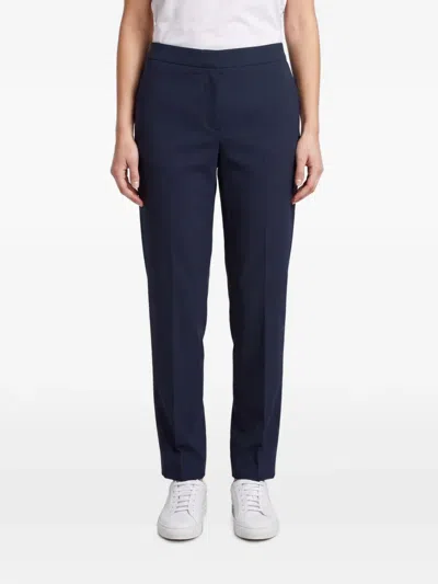 Brunello Cucinelli Straight-leg Tailored Trousers In Blue