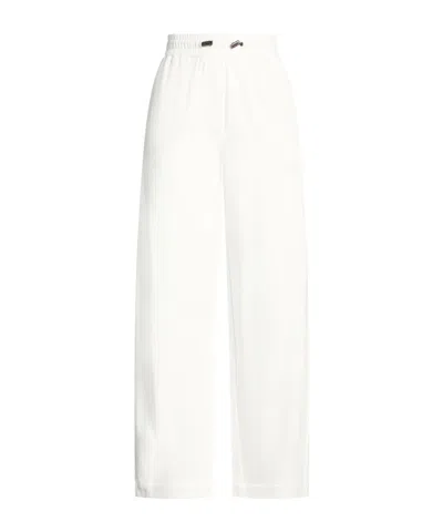 Brunello Cucinelli Straightleg Tailored Trousers In White