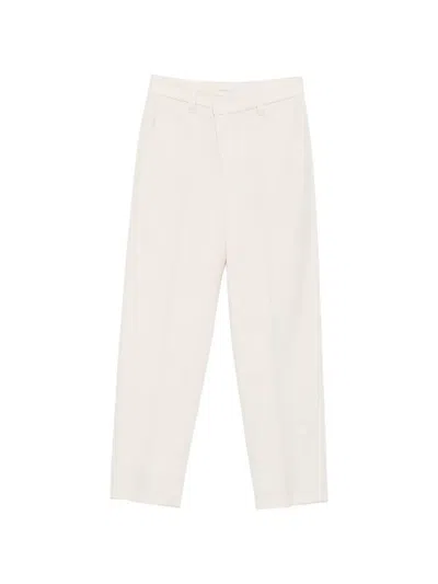 Brunello Cucinelli Straight-leg Trousers In Neutral