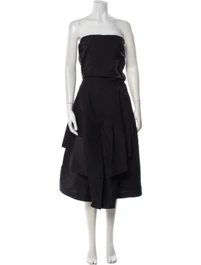 Pre-owned Brunello Cucinelli Strapless Jumpsuit W/ Tags In Black