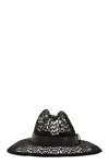 Brunello Cucinelli Women's Straw Hat With Precious Band In Black