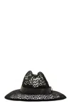 Brunello Cucinelli Women's Straw Hat With Precious Band In Black
