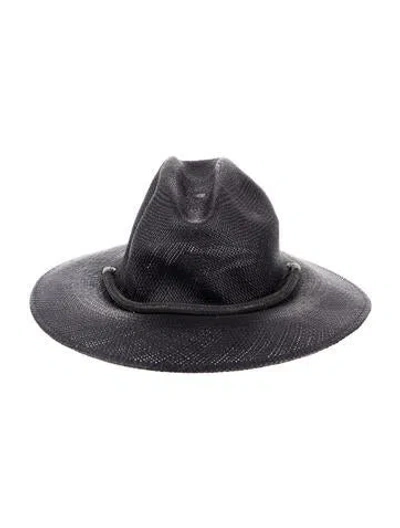 Pre-owned Brunello Cucinelli Straw Sun Hat In Blue