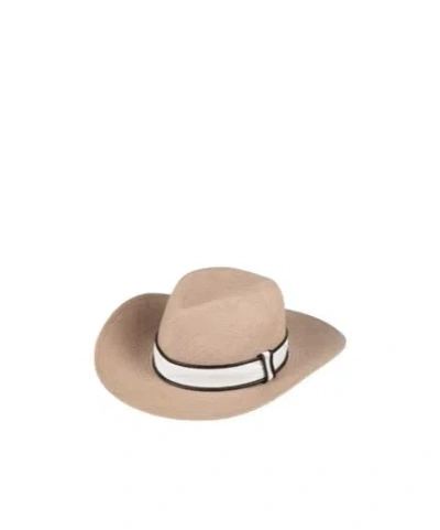 Brunello Cucinelli Straw Wide-brimmed Sun Hat In Brown