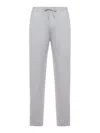 Brunello Cucinelli Drawstring Sweatpants In Gray