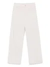 Brunello Cucinelli Stretch Dyed Denim Loose Barrel Jeans With Jewels Clothing