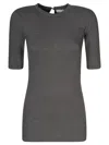 Brunello Cucinelli Women Sparkling Ribbed Cashmere Sweater In Grigio