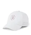 Brunello Cucinelli Men Baseball Cap In Tech Fabric With Logo In White