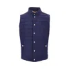 Brunello Cucinelli Down Vest In Blue