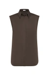 Brunello Cucinelli Brown Monile Shirt