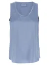 Brunello Cucinelli Stretch Silk Satin Top