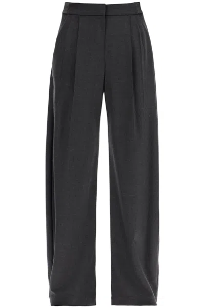 Brunello Cucinelli Women's Stretch Wool Trousers For Men/w In Grey