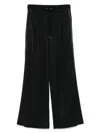 Brunello Cucinelli Shiny Trims Pants Black