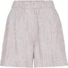 Brunello Cucinelli Striped Baggy Shorts