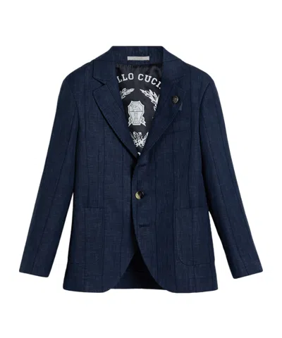Brunello Cucinelli Striped Blazer
