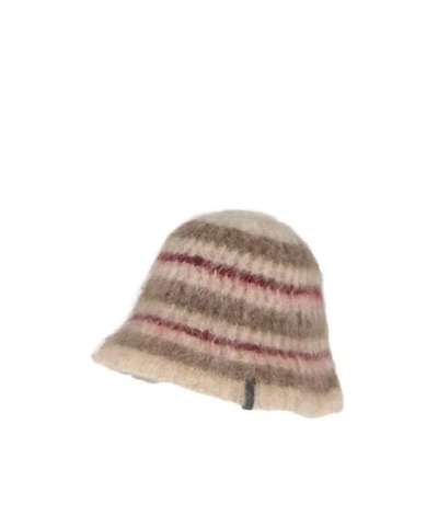 Brunello Cucinelli Striped Bucket Hat In Multi