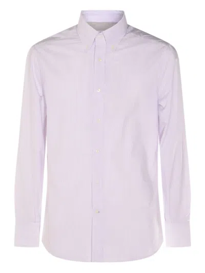 BRUNELLO CUCINELLI STRIPED BUTTON-DOWN SHIRT