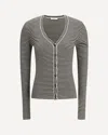 Brunello Cucinelli Striped Cardigan