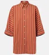 Brunello Cucinelli Striped Cotton-blend Shirt