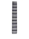 Brunello Cucinelli Striped Knitted Tie In Gray