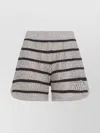 Brunello Cucinelli Striped Knit Short