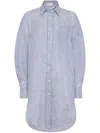 Brunello Cucinelli Striped Linen Shirt