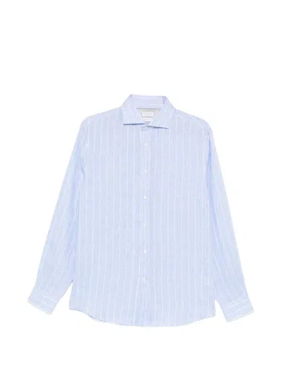 Brunello Cucinelli Striped Linen Shirt