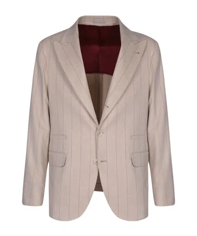 BRUNELLO CUCINELLI BRUNELLO CUCINELLI SINGLE BREASTED TAILORED BLAZER