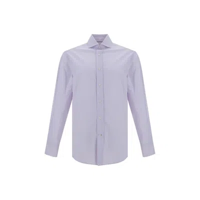 BRUNELLO CUCINELLI BRUNELLO CUCINELLI STRIPED MEN'S SHIRT