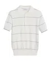 Brunello Cucinelli Striped Polo Shirt