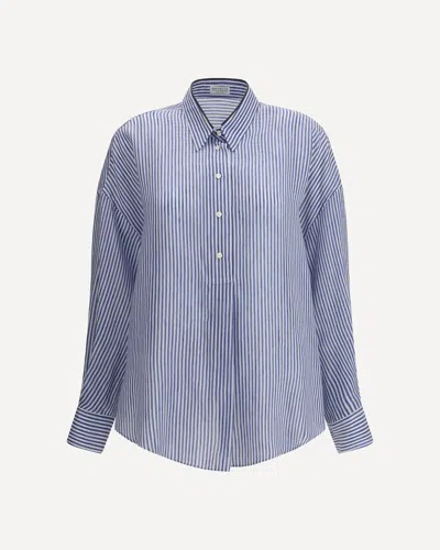 BRUNELLO CUCINELLI STRIPED SHIRT