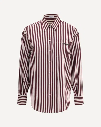 Brunello Cucinelli Striped Shirt