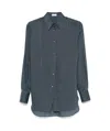 Brunello Cucinelli Striped Shirt In Black