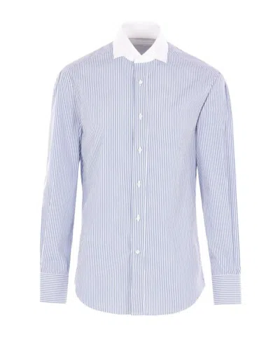 BRUNELLO CUCINELLI BRUNELLO CUCINELLI STRIPED SHIRT