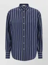 Brunello Cucinelli Shiny Trims Shirt And Blouse Blue In Blue