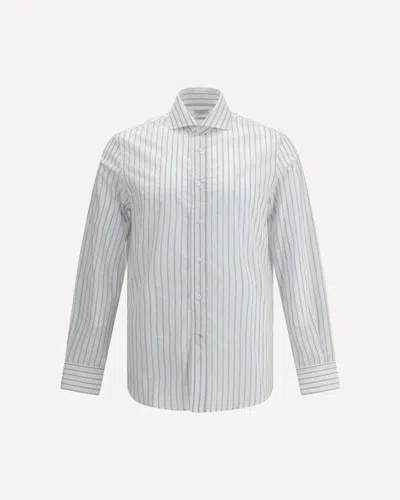 BRUNELLO CUCINELLI STRIPED SHIRT
