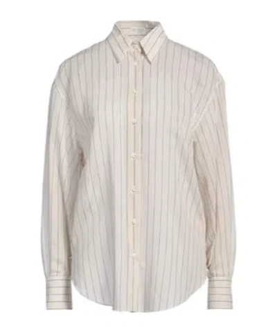 Brunello Cucinelli Striped Shirts In Multi