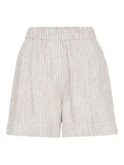 Brunello Cucinelli Gestreifte Shorts