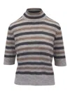 Brunello Cucinelli Striped Sweater